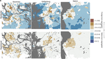 The effect of limited mobility on the experienced segregation of foreign-born minorities